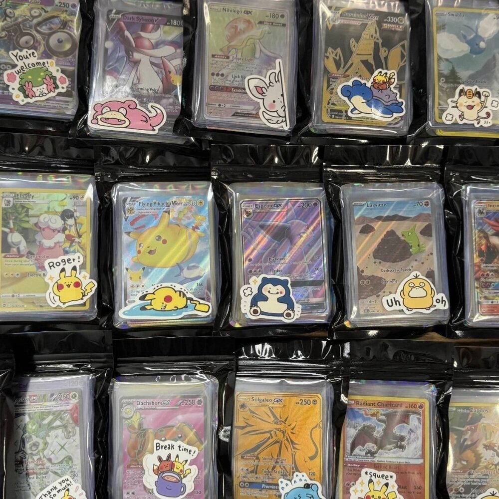 Pokémon Mystery Pack - 35 Cards 🔥 3 Guaranteed Hits VMAX/GX/VSTAR/V/FA + Foils!